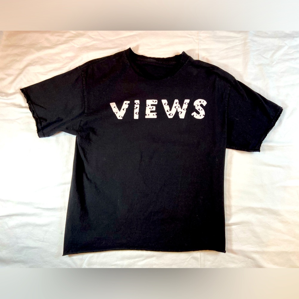 Drake Views Black OVO Octobers very Own Shirt VIEWS Summer 16‎ Tour Size Medium